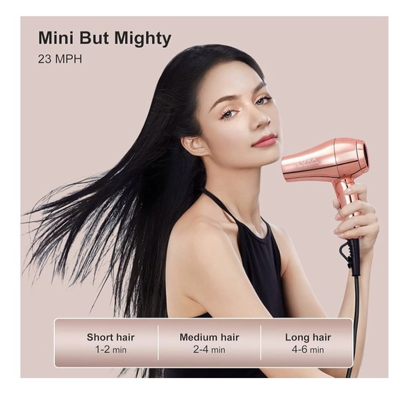 Mini Travel Hair Dryer - SALE - MAKE ANY OFFER - Picture 4 of 6